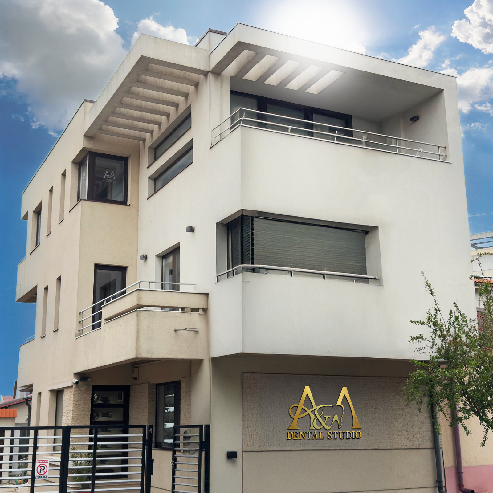 Interiorul clinicii A&A Dental Studio din Constanța